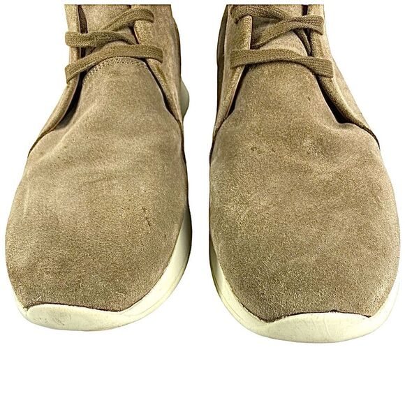 Vince Chuckka Boots Marcus Tan Suede Mens Size 11 Medium Pre-Owned - Picture 6 of 10